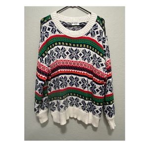 Aerie Fairiscle Crew Sweater - size medium